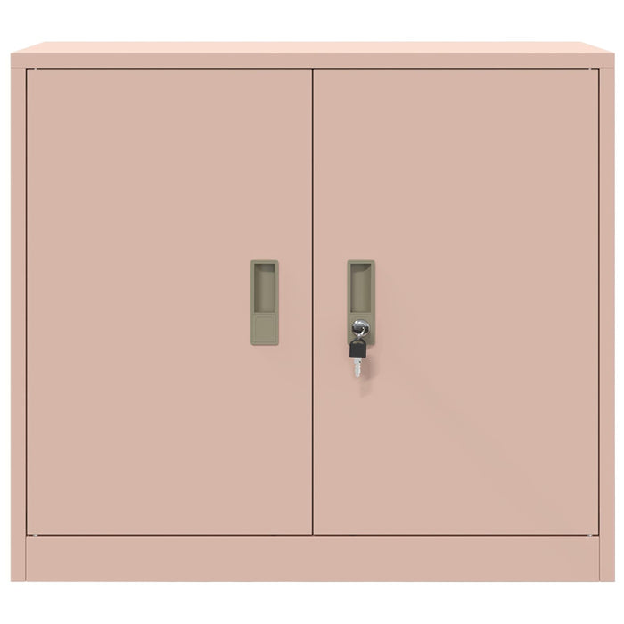 Dulap de depozitare Roz 80 x 40 x 70 cm Oțel Laminat la Rece - WALTI WALTI