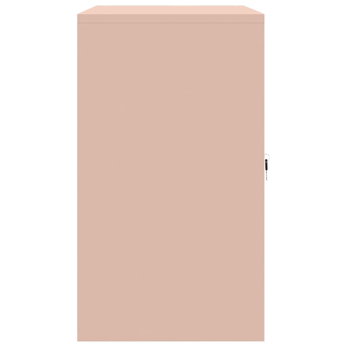 Dulap de depozitare Roz 80 x 40 x 70 cm Oțel Laminat la Rece - WALTI WALTI