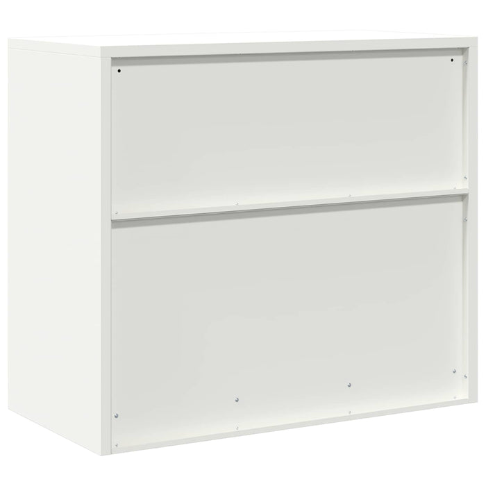 Dulap de depozitare Alb 80 x 40 x 70 cm Oțel Laminat la Rece - WALTI WALTI