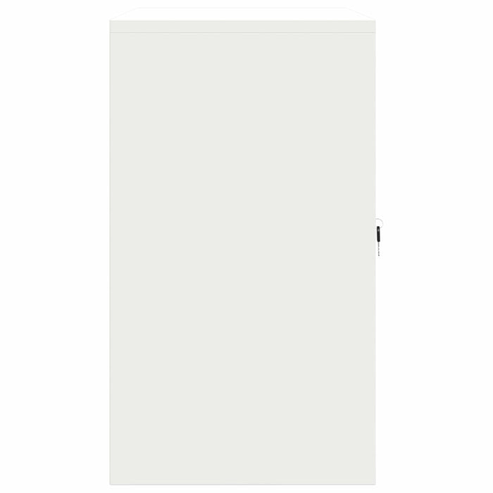 Dulap de depozitare Alb 80 x 40 x 70 cm Oțel Laminat la Rece - WALTI WALTI