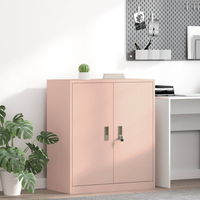 Dulap de depozitare Roz 80 x 40 x 90 cm Oțel Laminat la Rece - WALTI WALTI