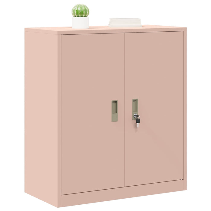 Dulap de depozitare Roz 80 x 40 x 90 cm Oțel Laminat la Rece - WALTI WALTI