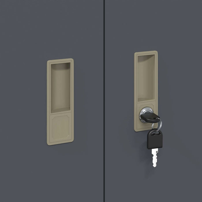 Dulap de depozitare cu depozitare Antracit 80 x 40 x 90 cm - WALTI WALTI