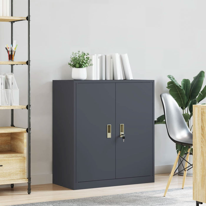 Dulap de depozitare cu depozitare Antracit 80 x 40 x 90 cm - WALTI WALTI