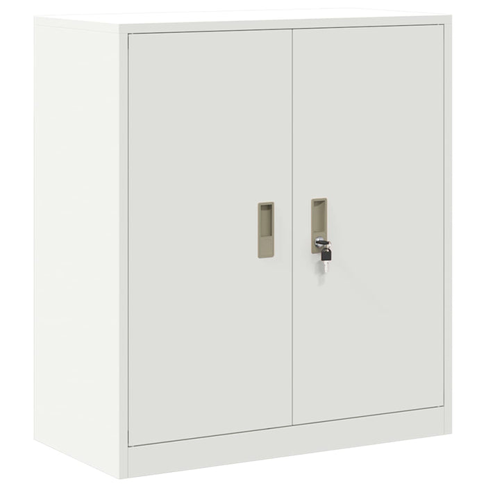 Dulap de depozitare Alb 80 x 40 x 90 cm Oțel Laminat la Rece - WALTI WALTI
