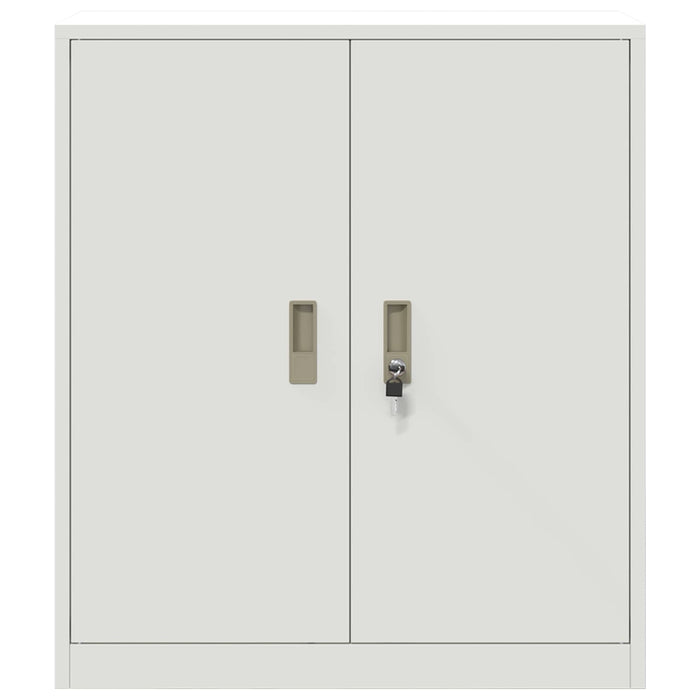 Dulap de depozitare Alb 80 x 40 x 90 cm Oțel Laminat la Rece - WALTI WALTI