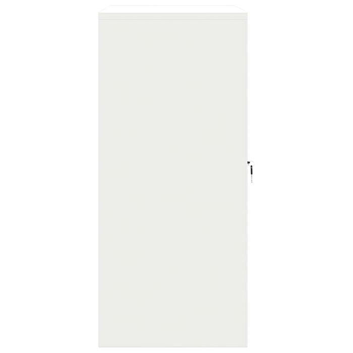 Dulap de depozitare Alb 80 x 40 x 90 cm Oțel Laminat la Rece - WALTI WALTI