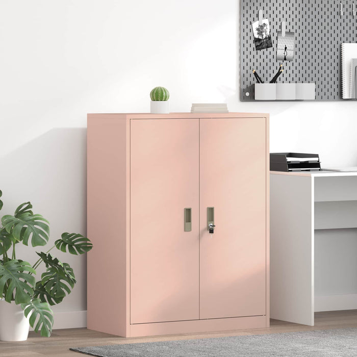 Dulap de depozitare Roz 80 x 40 x 105 cm Oțel Laminat la Rece - WALTI WALTI