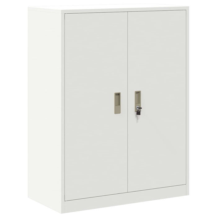 Dulap de depozitare Alb 80 x 40 x 105 cm Oțel Laminat la Rece - WALTI WALTI
