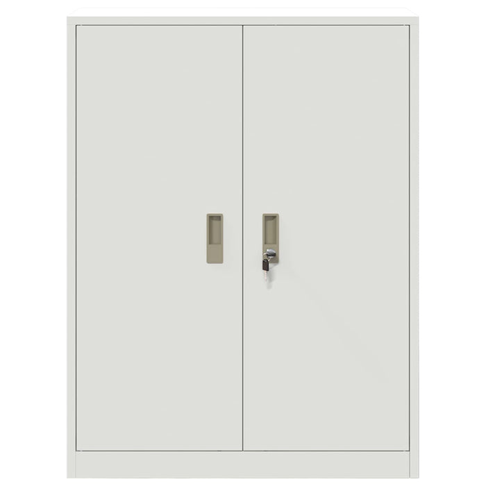 Dulap de depozitare Alb 80 x 40 x 105 cm Oțel Laminat la Rece - WALTI WALTI