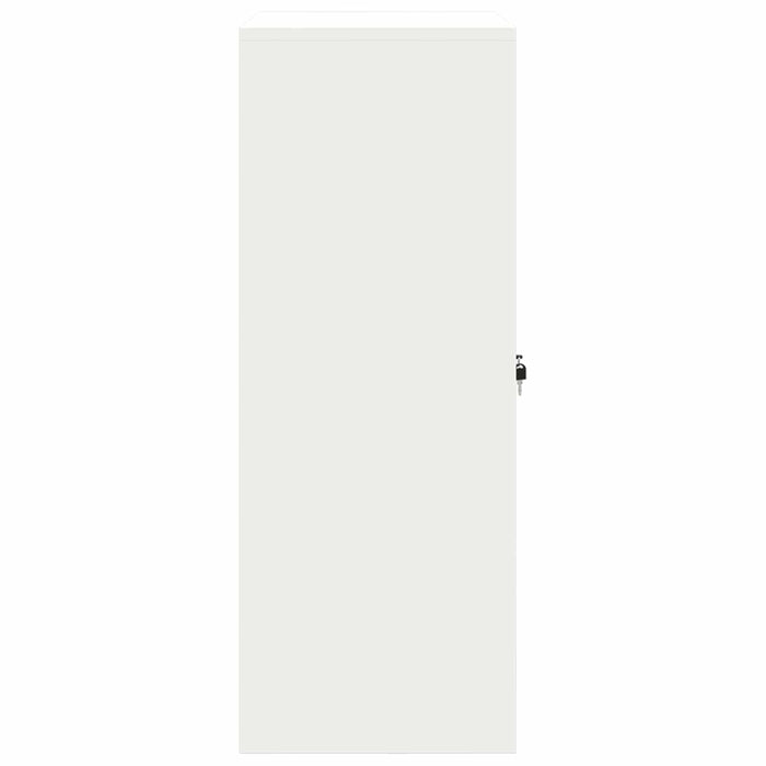 Dulap de depozitare Alb 80 x 40 x 105 cm Oțel Laminat la Rece - WALTI WALTI