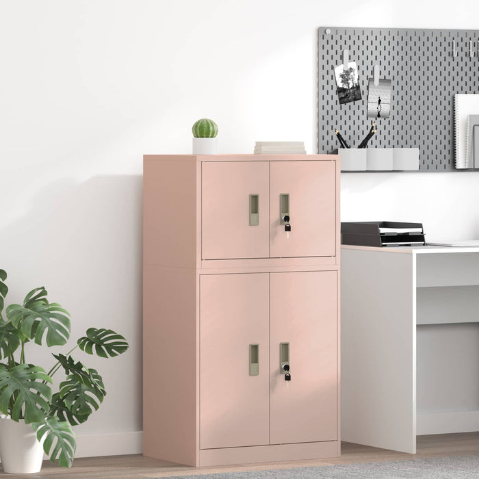 Dulap de depozitare Roz 60 x 40 x 40 cm Oțel Laminat la Rece - WALTI WALTI