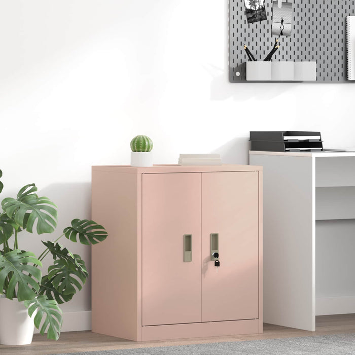 Dulap de depozitare Roz 60 x 40 x 70 cm Oțel Laminat la Rece - WALTI WALTI