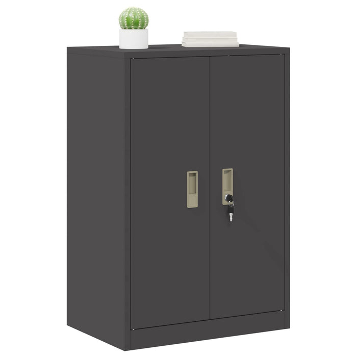 Dulap de depozitare Negru 60 x 40 x 90 cm Oțel Laminat la Rece - WALTI WALTI