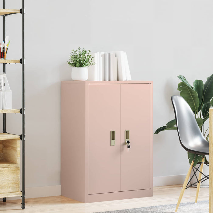 Dulap de depozitare Roz 60 x 40 x 90 cm Oțel Laminat la Rece - WALTI WALTI