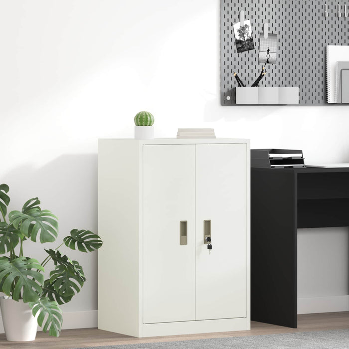 Dulap de depozitare Alb 60 x 40 x 90 cm Oțel Laminat la Rece - WALTI WALTI