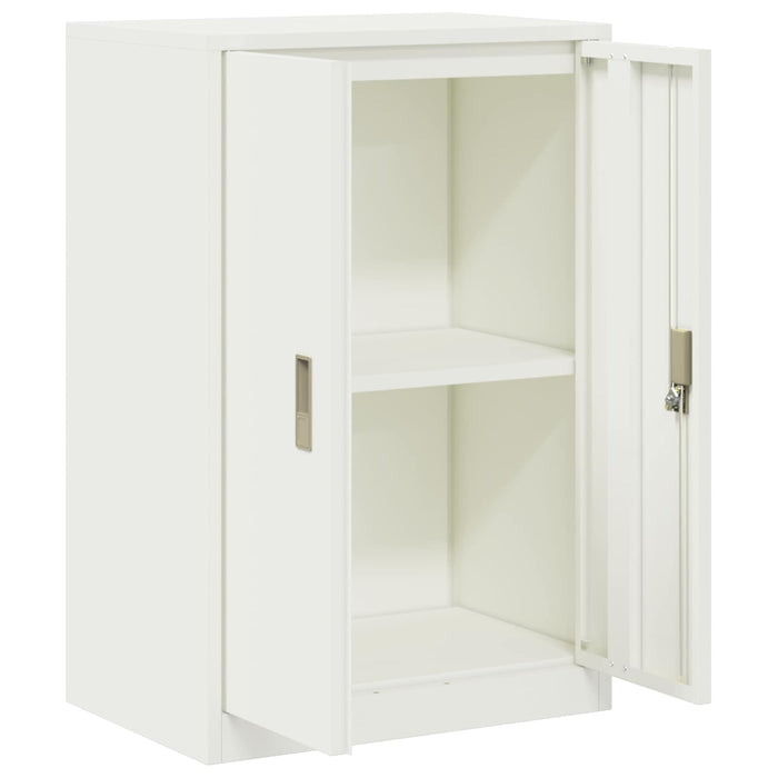 Dulap de depozitare Alb 60 x 40 x 90 cm Oțel Laminat la Rece - WALTI WALTI