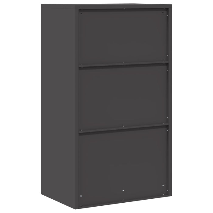 Dulap de depozitare Negru 60 x 40 x 105 cm Oțel WALTI