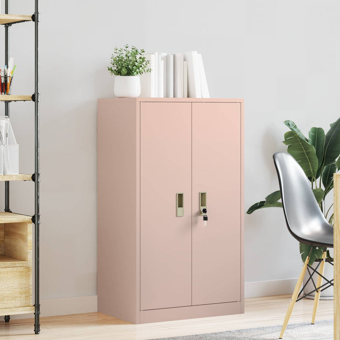 Dulap de depozitare Roz 60 x 40 x 90 cm Oțel Laminat la Rece - WALTI WALTI