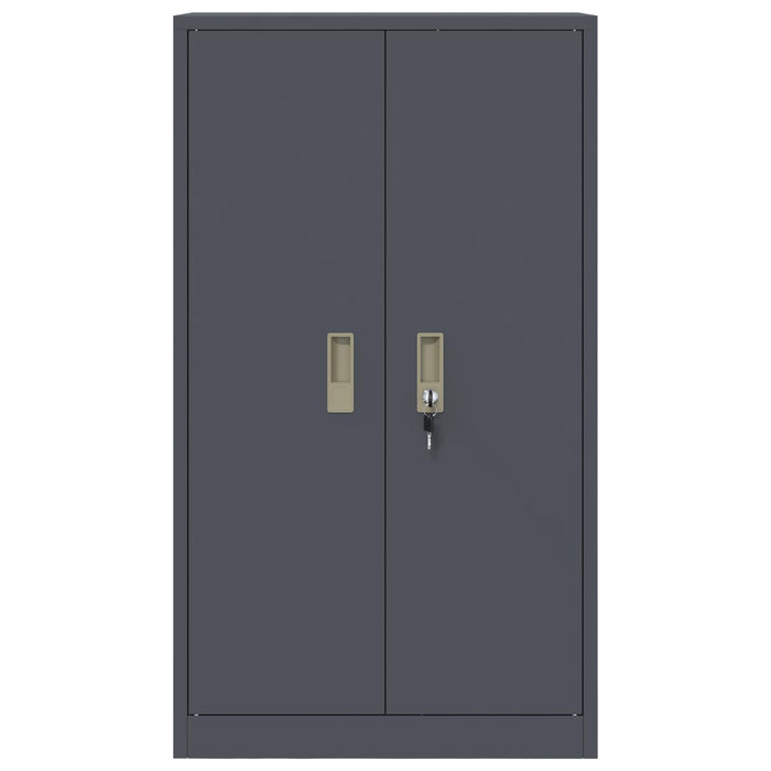 Dulap de depozitare Antracit 60 x 40 x 105 cm Oțel WALTI