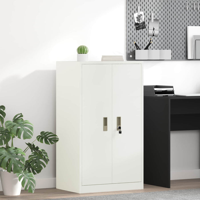 Dulap de depozitare Alb 60 x 40 x 105 cm Oțel Laminat la Rece - WALTI WALTI