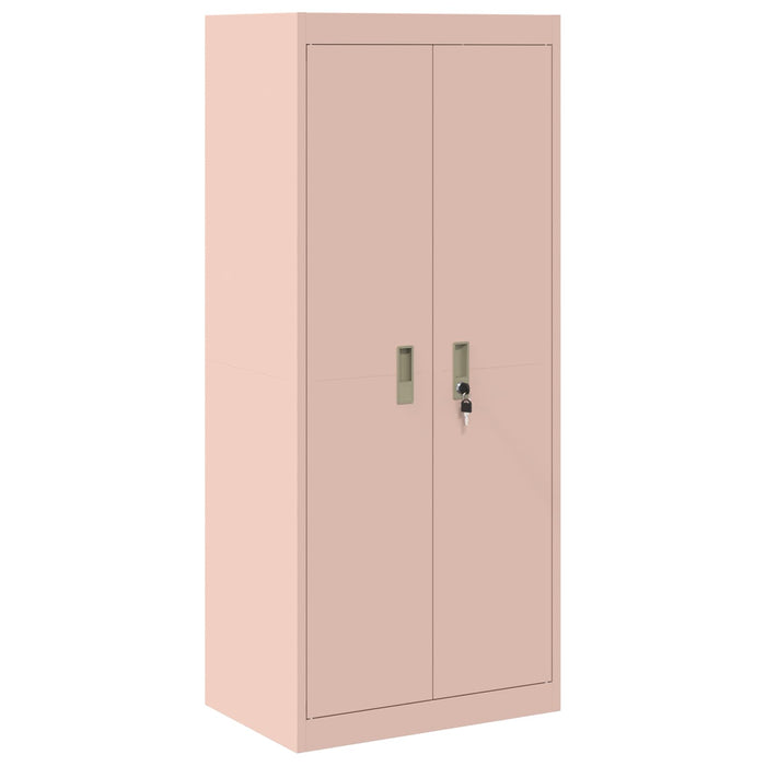 Dulap de depozitare Roz 60 x 40 x 140 cm Oțel WALTI