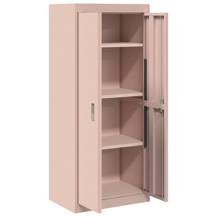 Dulap de depozitare Roz 60 x 40 x 140 cm Oțel WALTI
