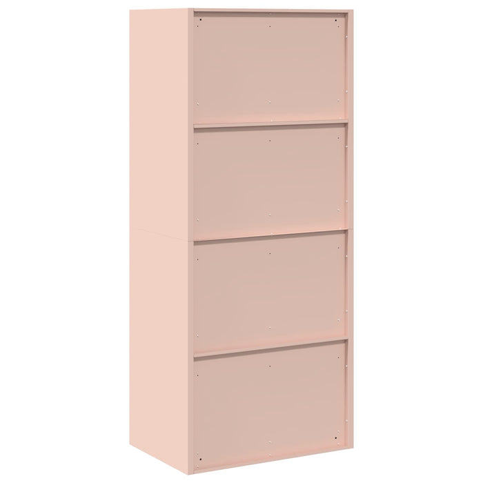 Dulap de depozitare Roz 60 x 40 x 140 cm Oțel WALTI
