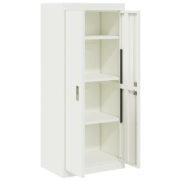 Dulap de depozitare Alb 60 x 40 x 140 cm Oțel WALTI
