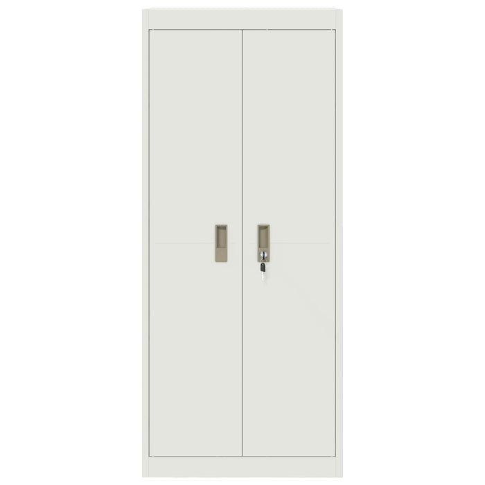 Dulap de depozitare Alb 60 x 40 x 140 cm Oțel WALTI