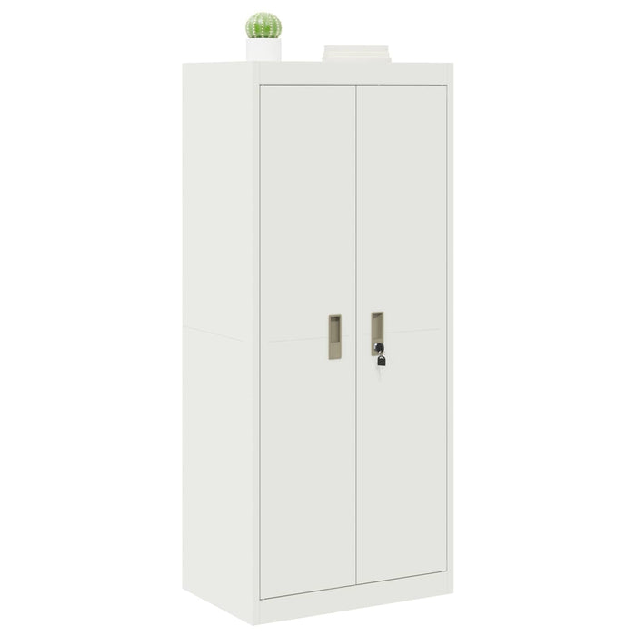 Dulap de depozitare Alb 60 x 40 x 140 cm Oțel WALTI