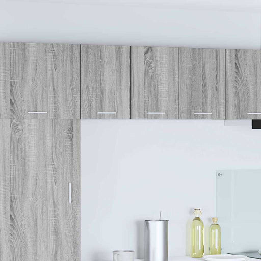 Dulap suspendat Riga 2 pcs Gri Sonoma și Alb 30 x 31 x 40 cm - WALTI WALTI