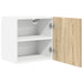 Dulap suspendat Riga 2 pcs Stejar Sonoma și Alb 40 x 31 x 40 cm - WALTI WALTI