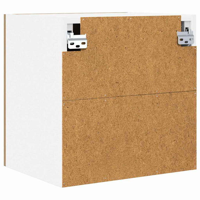 Dulap suspendat Riga Stejar Artisan și Alb 40 x 31 x 40 cm - WALTI WALTI