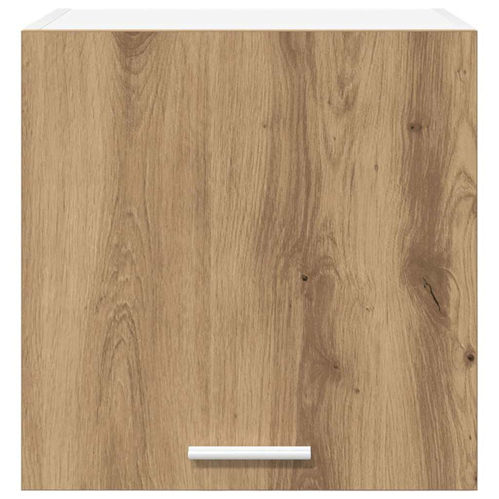 Dulap suspendat cu depozitare Riga 2 pcs Stejar Artisan și Alb - WALTI WALTI