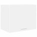 Dulap suspendat Riga 2 pcs Alb 50 x 31 x 40 cm Lemn compozit - WALTI WALTI