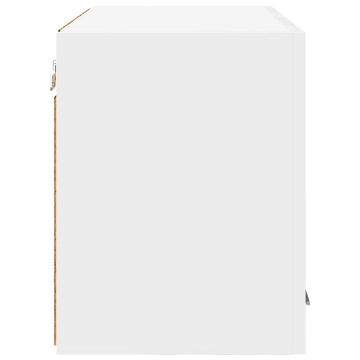 Dulap suspendat Riga 2 pcs Alb 60 x 31 x 40 cm Lemn compozit - WALTI WALTI