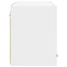 Dulap suspendat Riga 2 pcs Alb 60 x 31 x 40 cm Lemn compozit - WALTI WALTI