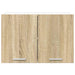 Dulap suspendat Riga Stejar Sonoma și Alb 60 x 31 x 40 cm - WALTI WALTI