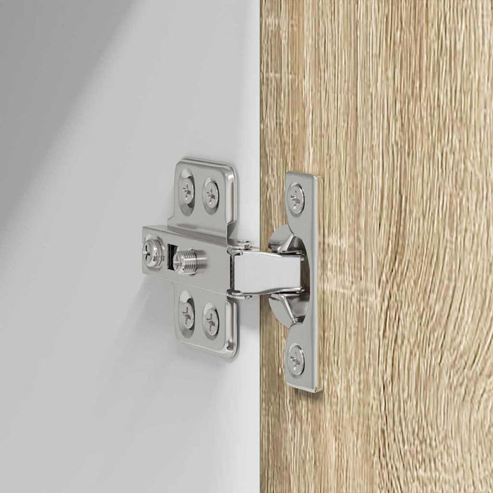 Dulap suspendat Riga 2 pcs Stejar Sonoma și Alb 60 x 31 x 40 cm - WALTI WALTI