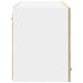 Dulap suspendat Riga 2 pcs Stejar Sonoma și Alb 60 x 31 x 40 cm - WALTI WALTI
