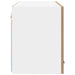 Dulap suspendat Riga Stejar Artisan și Alb 60 x 31 x 40 cm - WALTI WALTI