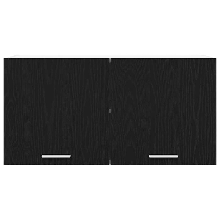 Dulap suspendat Riga Stejar Negru 80 x 31 x 40 cm Lemn compozit - WALTI WALTI