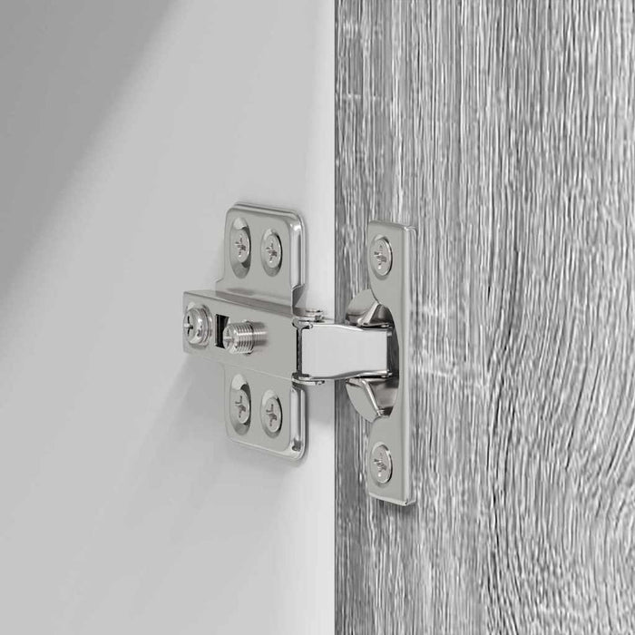 Dulap suspendat Riga Gri Sonoma 80 x 31 x 40 cm Lemn compozit - WALTI WALTI