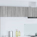 Dulap suspendat Riga Gri Sonoma 80 x 31 x 40 cm Lemn compozit - WALTI WALTI