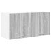 Dulap suspendat Riga Gri Sonoma 80 x 31 x 40 cm Lemn compozit - WALTI WALTI