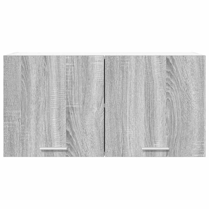 Dulap suspendat Riga Gri Sonoma 80 x 31 x 40 cm Lemn compozit - WALTI WALTI
