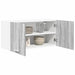 Dulap suspendat Riga Gri Sonoma 80 x 31 x 40 cm Lemn compozit - WALTI WALTI