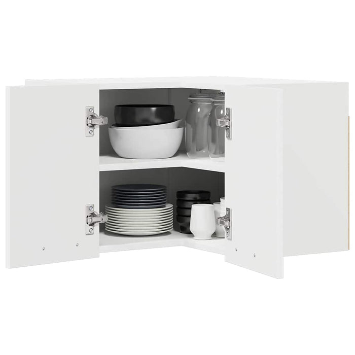 Dulap suspendat Riga Alb 57 x 57 x 40 cm Lemn compozit - WALTI WALTI