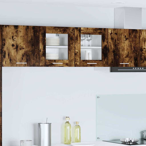 Dulap suspendat cu ușă Riga Stejar fumuriu 40 x 31 x 40 cm - WALTI WALTI